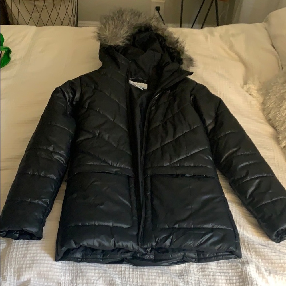 Black Columbia Puff/Ski Jacket